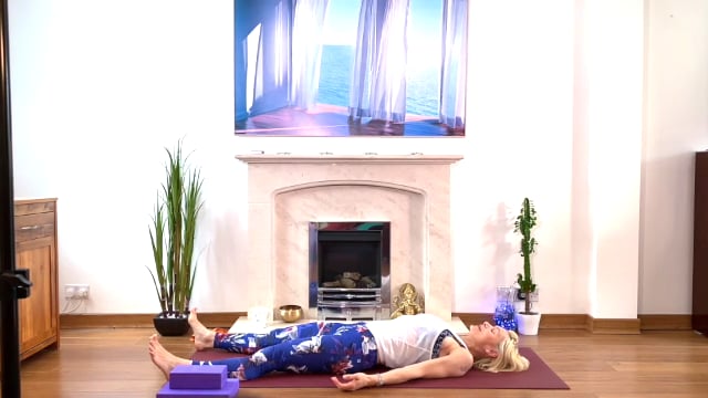 Meditate on the Breath in Savasana. Breath Breathing the Body